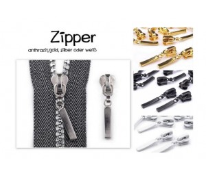 Schieber für 5mm Reißverschlüsse